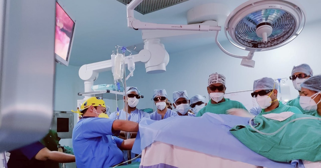 Advanced 3-D Laparoscopic Procedures at AIIMS