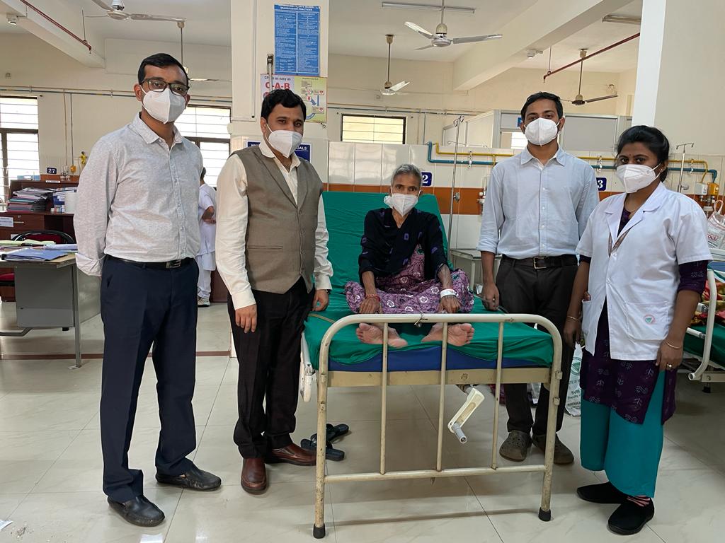 Huge tumour removed at SUM Hospital