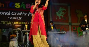 Ananya Nanda Performing in the 10th Toshali National Crafts Mela 2015 Odisha