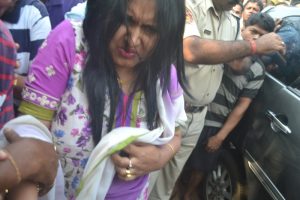 Monali sonalika - lady supporting Sarathi baba arrested for stealing fish in Odisha