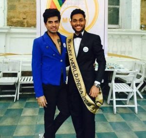 Odisha’s Anwesh Sahoo won Mr. Gay World India, to represent Gay World in Europe