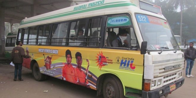 City Buses With Kalinga Lancers’ Branding Hit The Roads