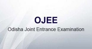 Odisha Joint Entrance Examination (OJEE) 2016
