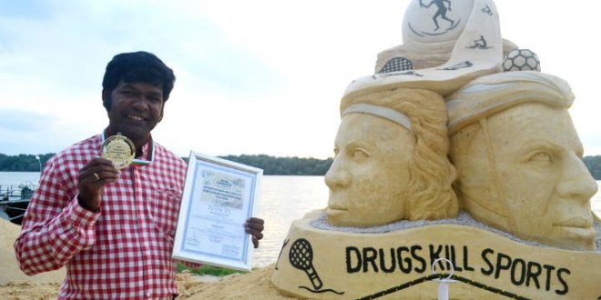 Sudarsan Pattnaik Won Gold At World Champ Of Sand Sculpting