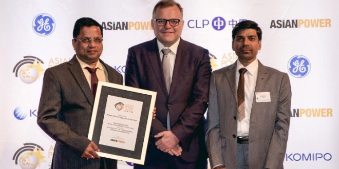 OPGC wins Gold Award at Asian Power Awards