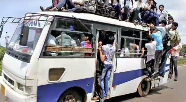 overloading buses
