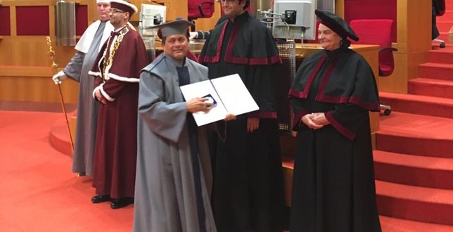 Honorary Doctorate on Achyuta Samanta