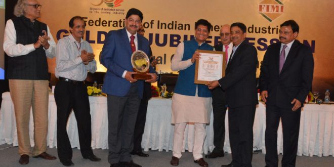 Tata Steel’s Sukinda Chromite Mine Bags Bala Gulshan Tandon Excellence Award From FIMI