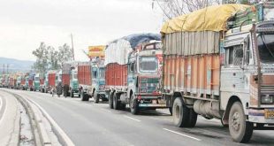 Overloaded goods vehicles