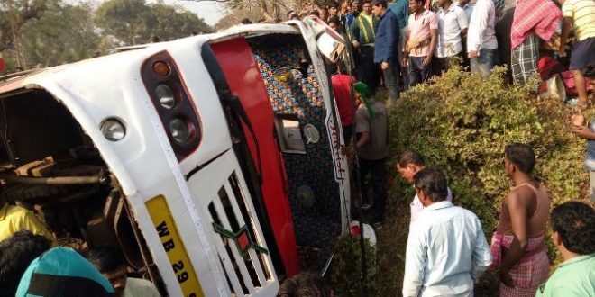 Dhauli bus accident