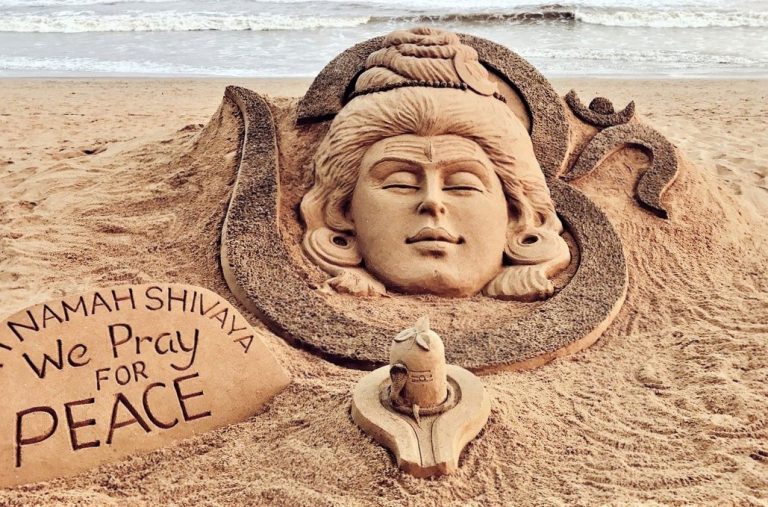 Sudarsan sand art on Mahashivratri Update OdishaOdisha News I Latest