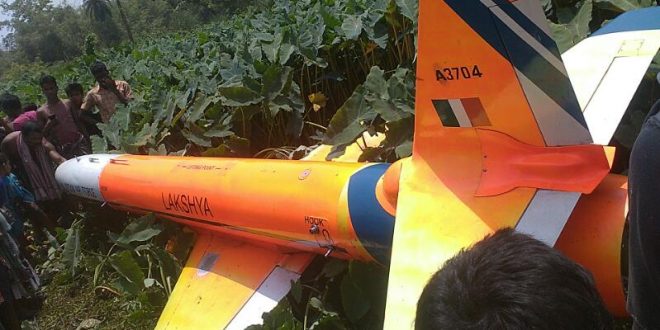 Lakshya UAV crash