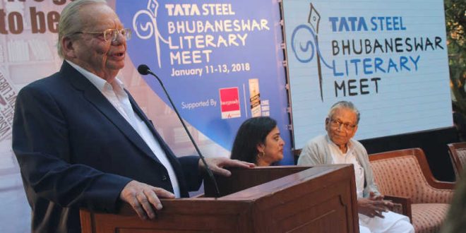 Ruskin Bond at Tata Steel Bhubaneswar Literary Meet