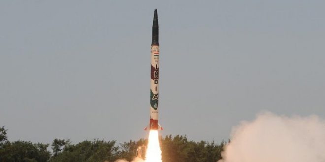 India test fires nuclear capable Agni-I missile off Odisha coast