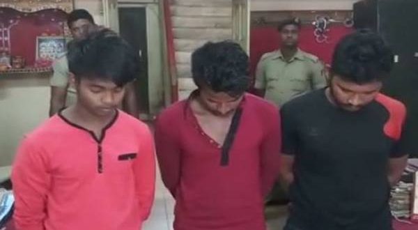 Two college students among 3 arrested for robbing woman in Bhubaneswar