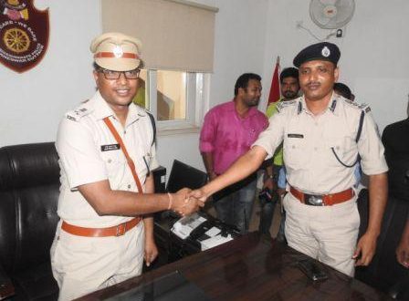 Anup Sahu takes charge as new Bhubaneswar DCP