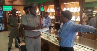 Fire safety inspection at commercial high-rises in Berhampur