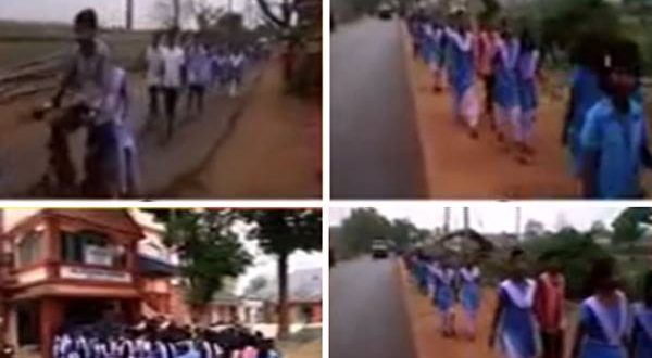 Students walk 18 km to meet Sub-Collector in Mayurbhanj