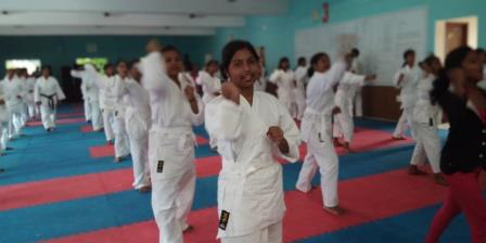 129 girls from BTCD slums inducted for self-defence training