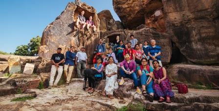 Australian students join 30th Monks, Caves and Kings walk