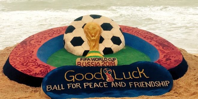 Sudarsan’s good luck message for FIFA World Cup 2018