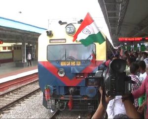 Odisha’s first MEMU train flagged off from Berhampur