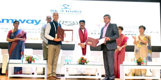 Amway India partners with Ministry of Skill Development for Skill India initiative