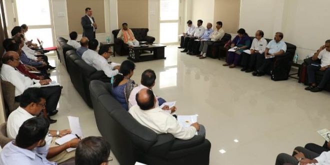 Petroleum Minister reviews preparation for SC-ST Conclave-2018