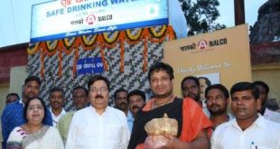 NALCO adds drinking water kiosk at Sakhigopal Temple
