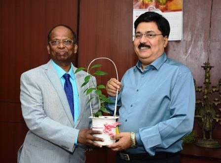 Sridhar Patra takes over charge as Nalco Director