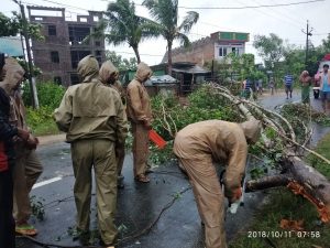 Very Severe Cyclonic Storm Titli crosses Odisha coast 