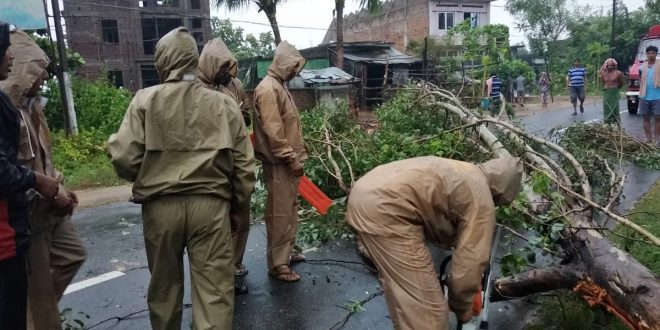 Very Severe Cyclonic Storm Titli crosses Odisha coast