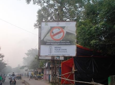 BMC places hoardings on campaign against use of plastic