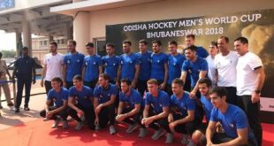 Olympic Champions Argentina arrive Hockey Men's World Cup 2018