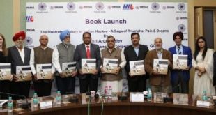 Arun Jaitley launches Hockey India Coffee Table Book