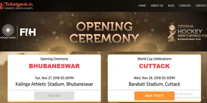 Odisha Hockey Men’s World Cup: Website for online sale of tickets crashed