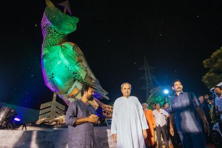 • Naveen inaugurates Open Air Museum of Waste-to-Art