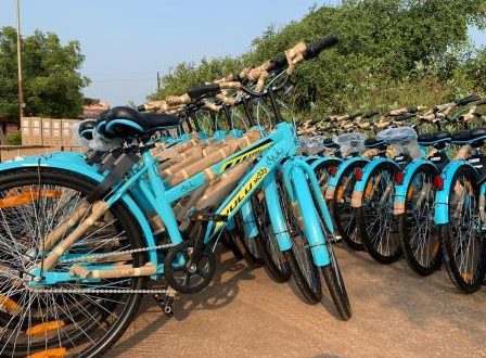Cycles for public bicycle sharing project start arriving in the city