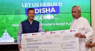 JSPL contributes Rs 3 cr to CMRF for cyclone Fani restoration work