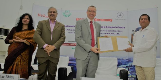 Mercedes-Benz India signs MoU with KIIT for ADAM course