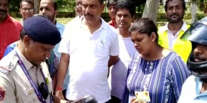 MLA Ananta Narayan Jena fined for illegal parking