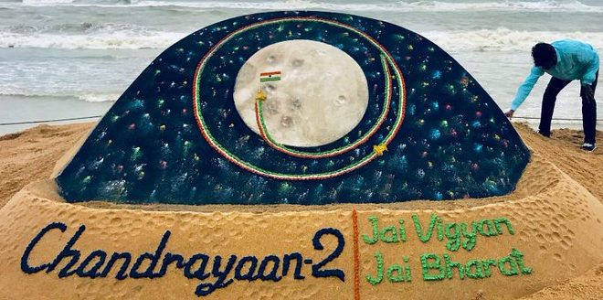 Chandrayan 2 moon landing: Sudarsan wishes ISRO with own style