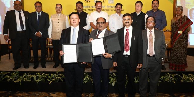 Chinese company bags contract for Talcher fertilizers project