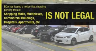 Charging parking fees at malls, multiplexes ‘illegal’: BDA