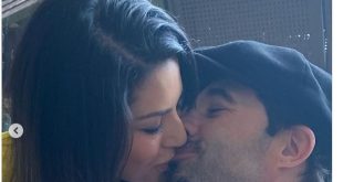 Sunny Leone shares passionate kiss with b’day boy Daniel Weber