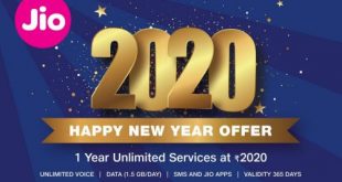 Jio announces ‘2020 Happy New Year offer’