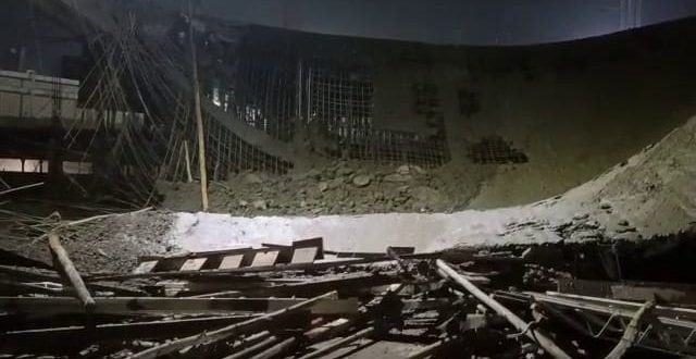 Building collapsed at Bhubaneswar airport