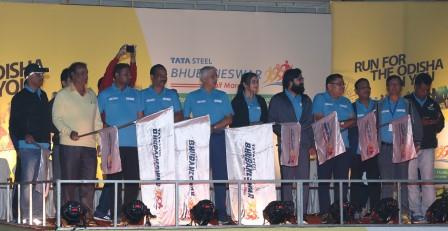 5000 running enthusiasts compete at Tata Steel Bhubaneswar Half Marathon