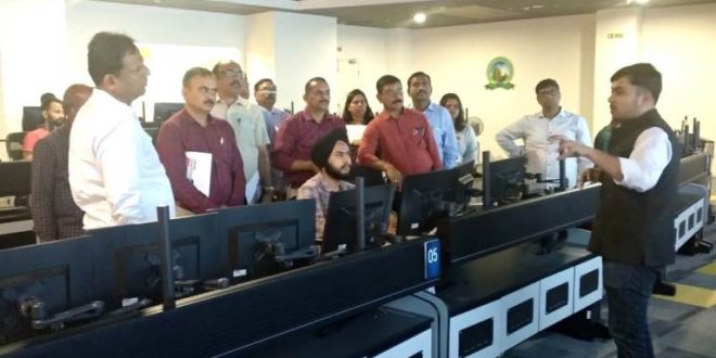 Maharashtra govt officials visit Bhubaneswar Smart City office