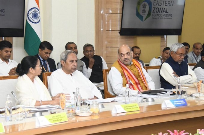 Home Minister Shah chairs Eastern Zonal Council meet Update Odisha